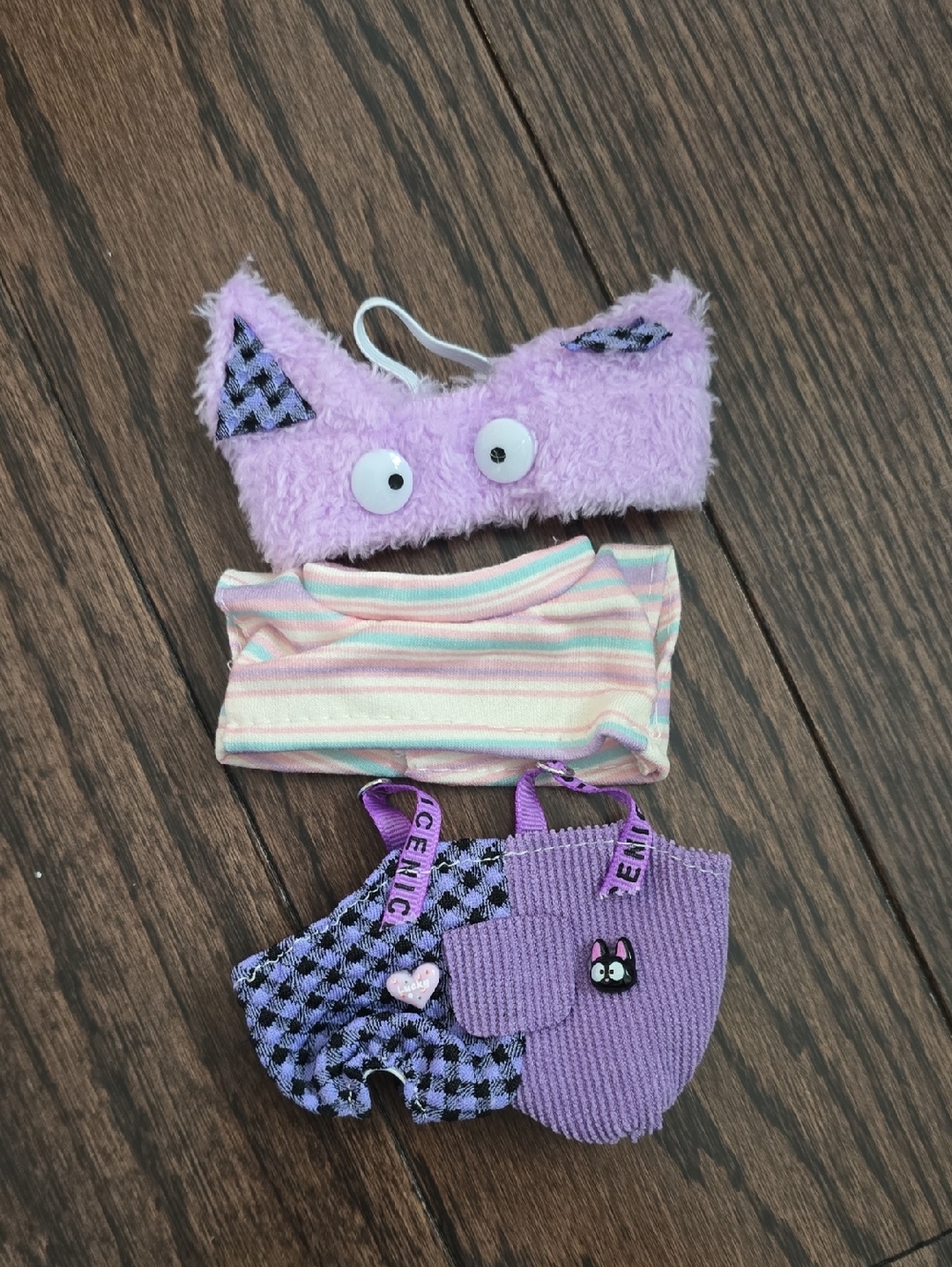 4 X Labubu Outfits Doll Clothes